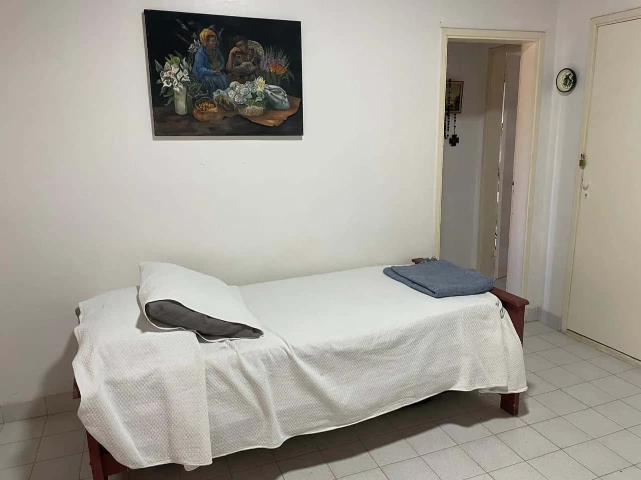Habitación con camas individuales en El Paraíso en Balneario Reta