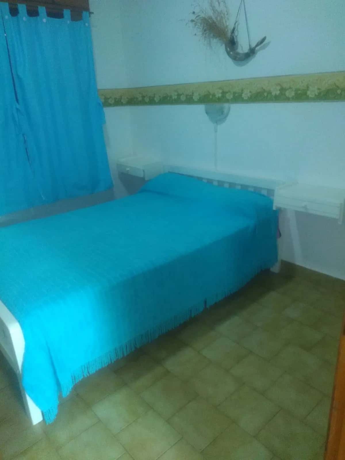 Habitación matrimonial en La Ponderosa en Balneario Reta
