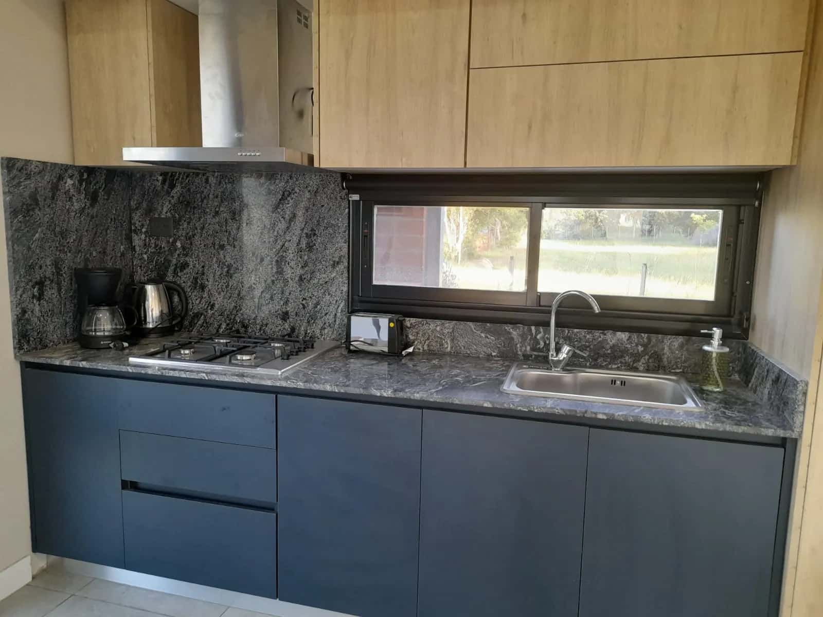 Cocina totalmente equipada de Las Negritas en Balneario Reta