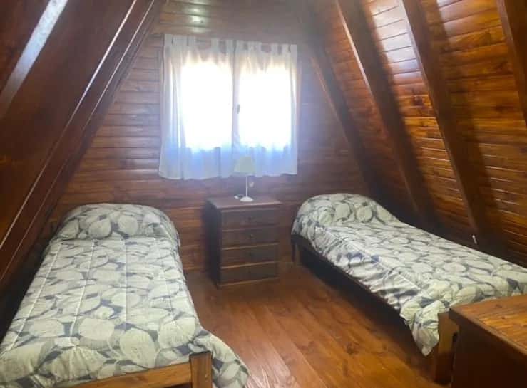 Dormitorio con camas individuales San Rafael en Balneario Reta