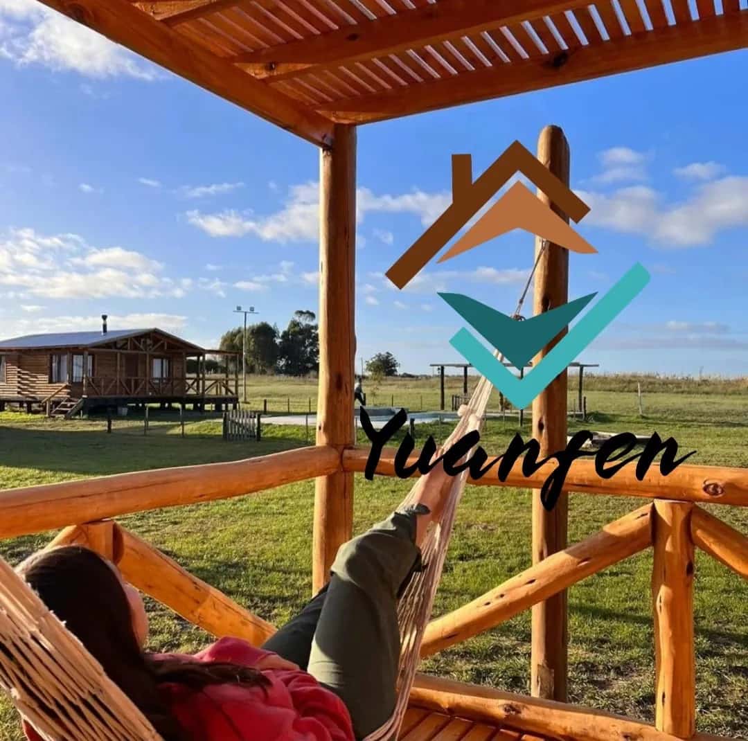 Cabaña integrada de diseño cálido en Yuanfen Cabañas en Balneario Reta