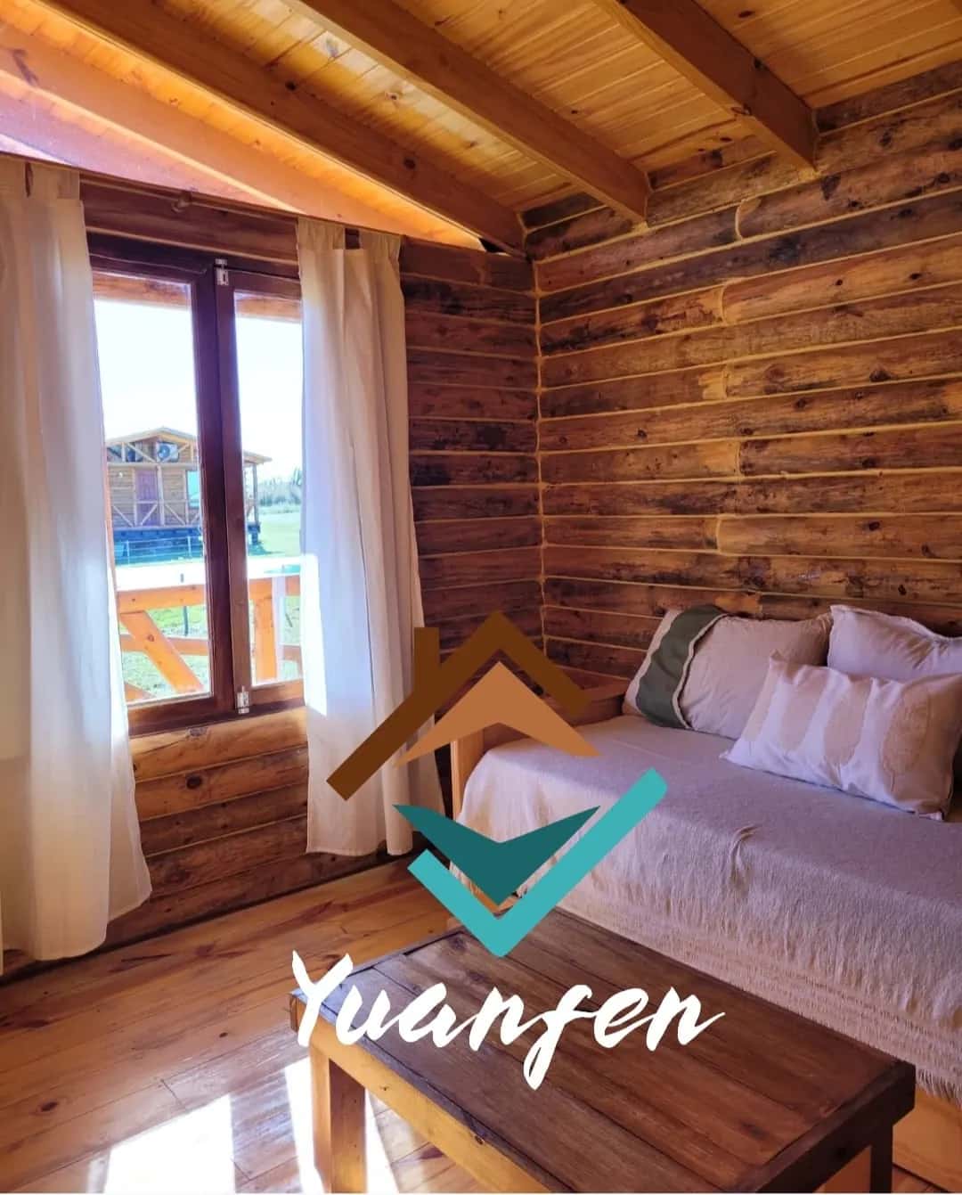 Sala de estar de Yuanfen en Balneario Reta