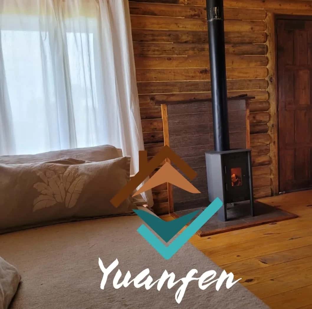 Estufa a leña para estadías confortables de invierno en Yuanfen en Balneario Reta