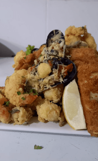 Platos de Mariscos en Ragnar Reta