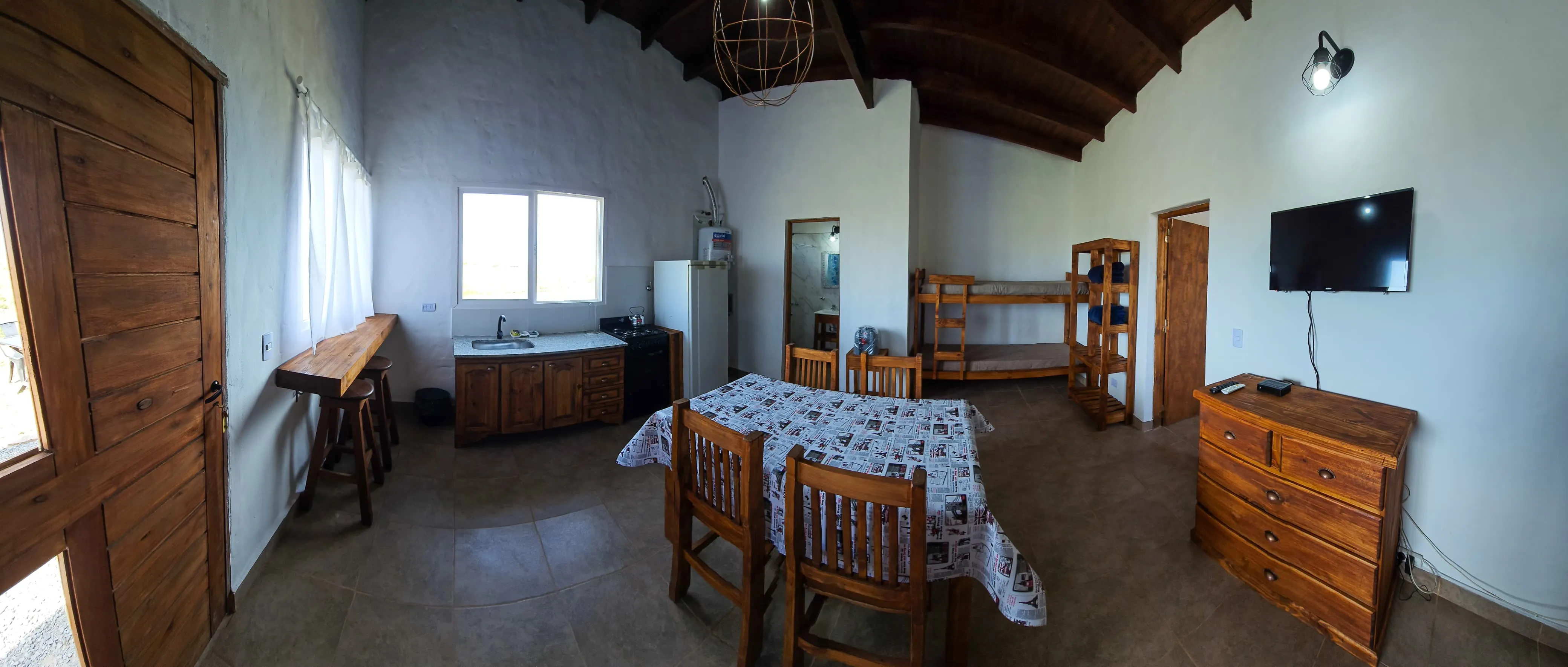 interior foto panorámica de La Casa del Arroyo en Balneario Reta