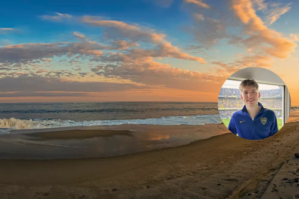 Davo Xeneize reveló que pasa sus vacaciones en Balneario Reta desde hace toda su vida