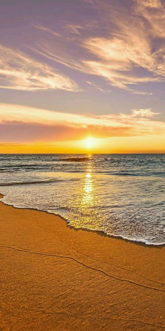 Amanecer en la Playa de Balneario Reta