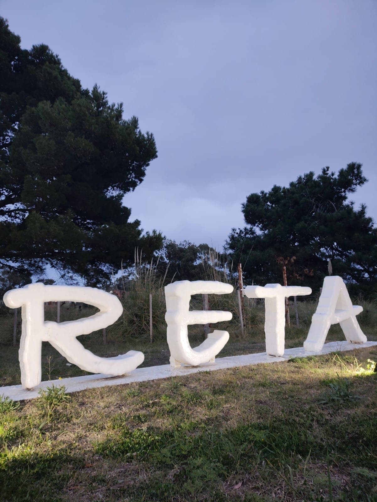 Letras Turísticas de Reta