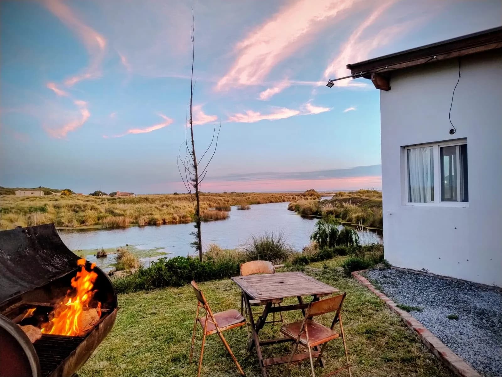 Frente de La Casa del Arroyo en Balneario Reta