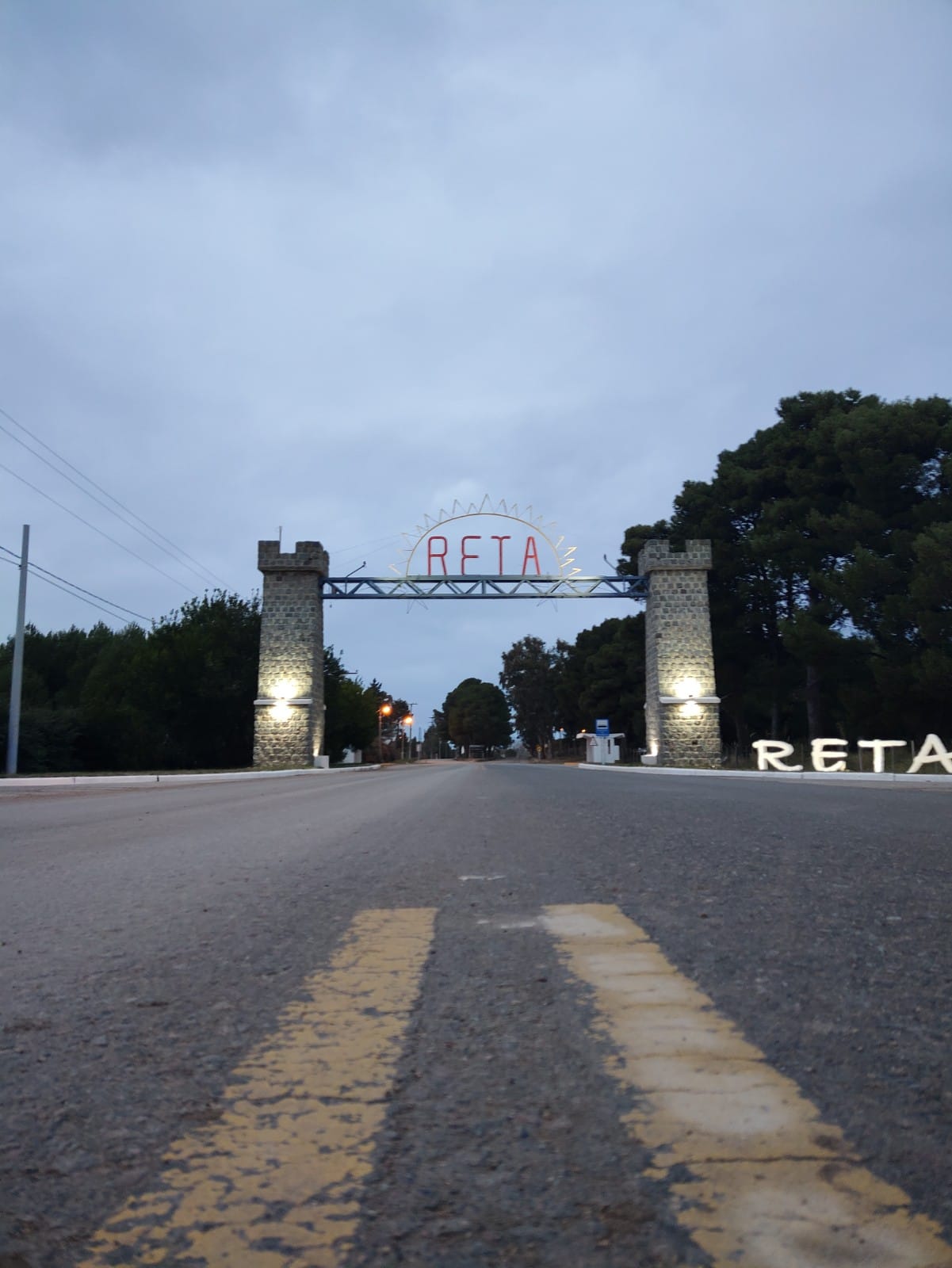 Arco de Ingreso a Balneario Reta